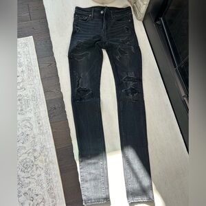 Men’s 30 x 34 American Eagle Young Money Black Skinny Jean